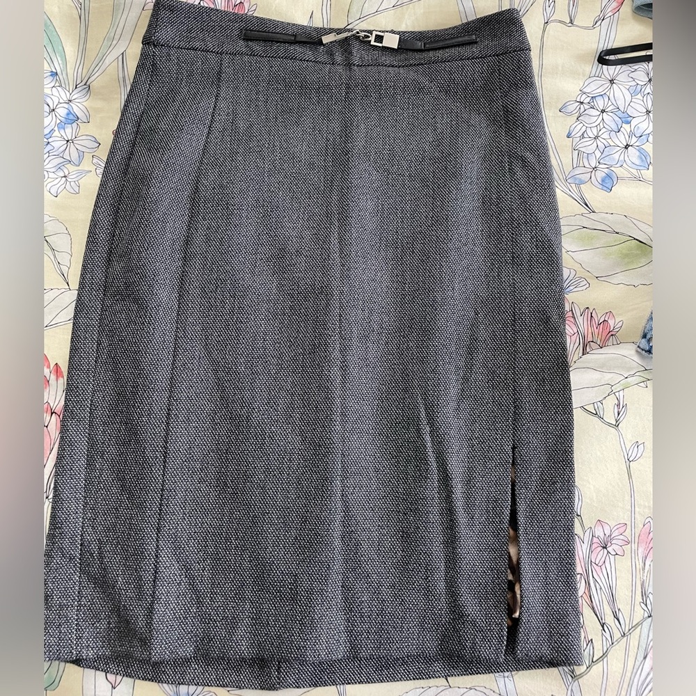 Express Charcoal Pencil Skirt
